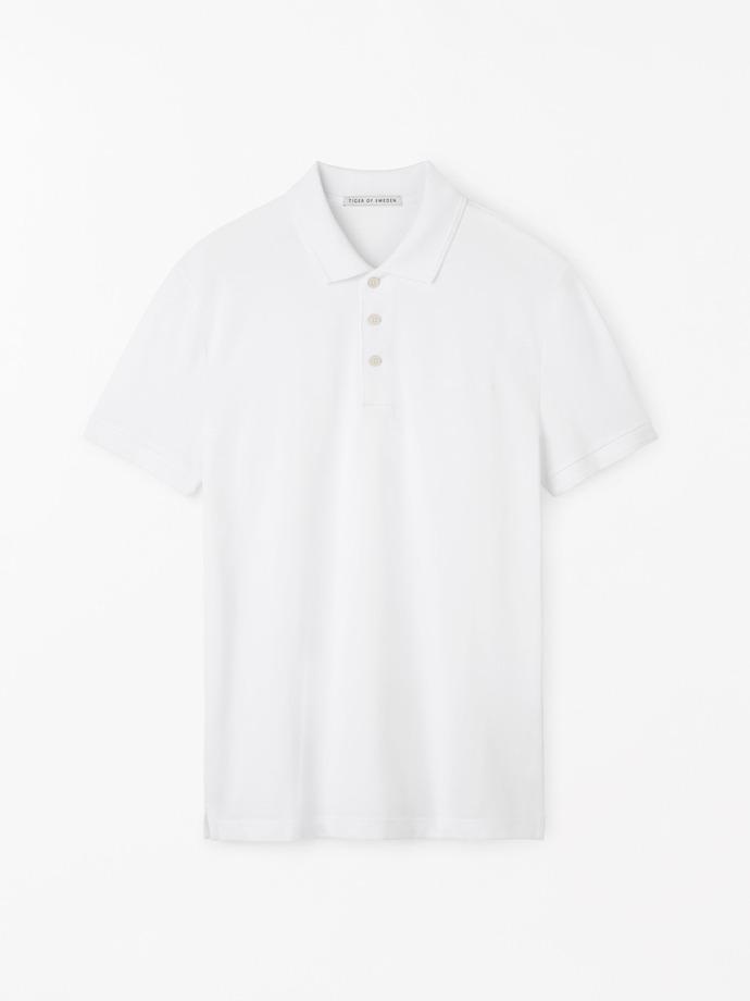 Tiger of Sweden Darios Polo Shirt Pure White