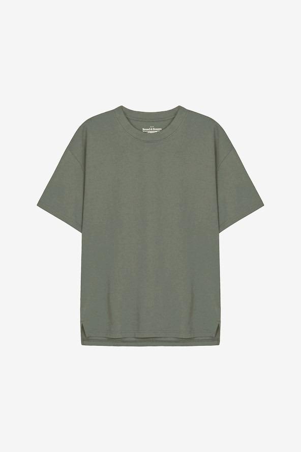Bread & Boxers Heavy Tee Navy Khaki Green