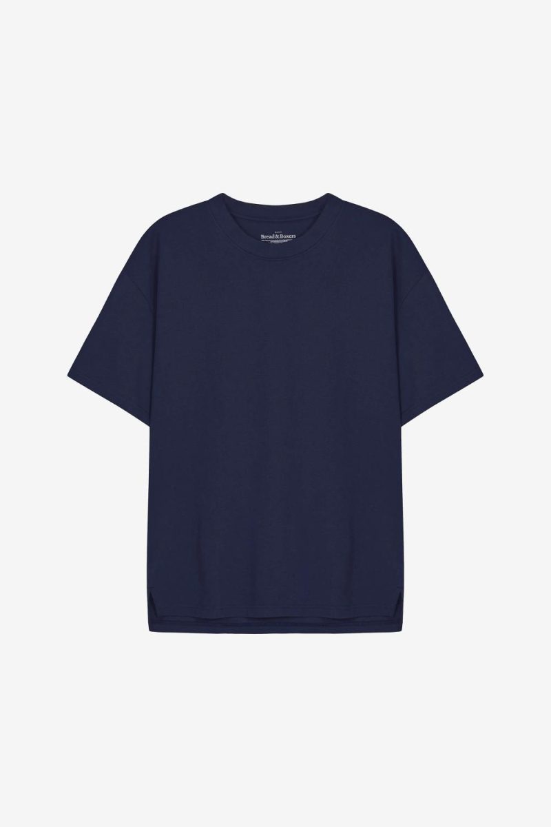 Bread & Boxers Heavy Tee Navy Blue