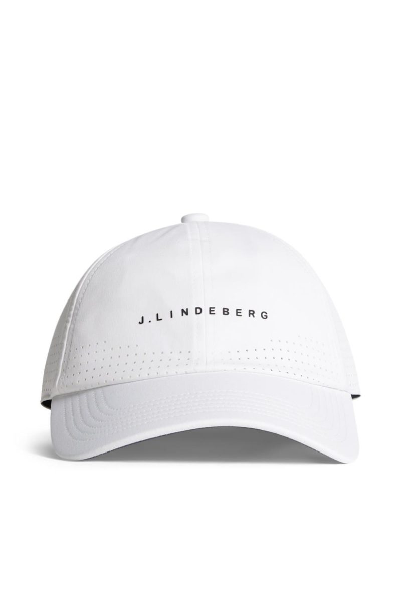 J.Lindeberg Sport Chris Cap White