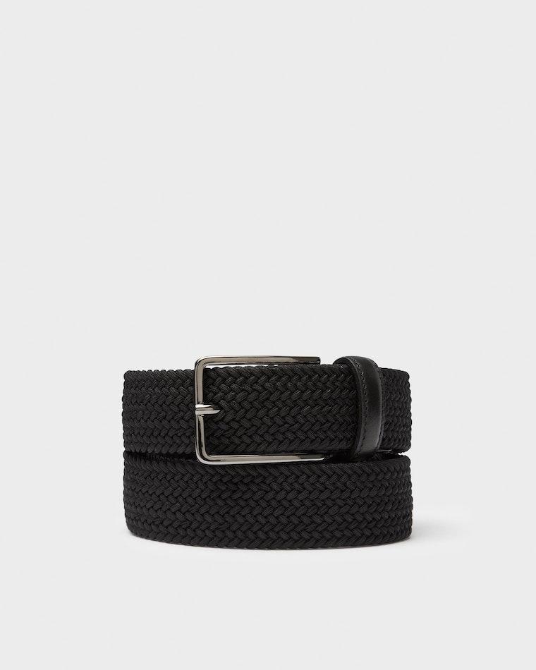 Saddler Marstrand Textile Belt Black
