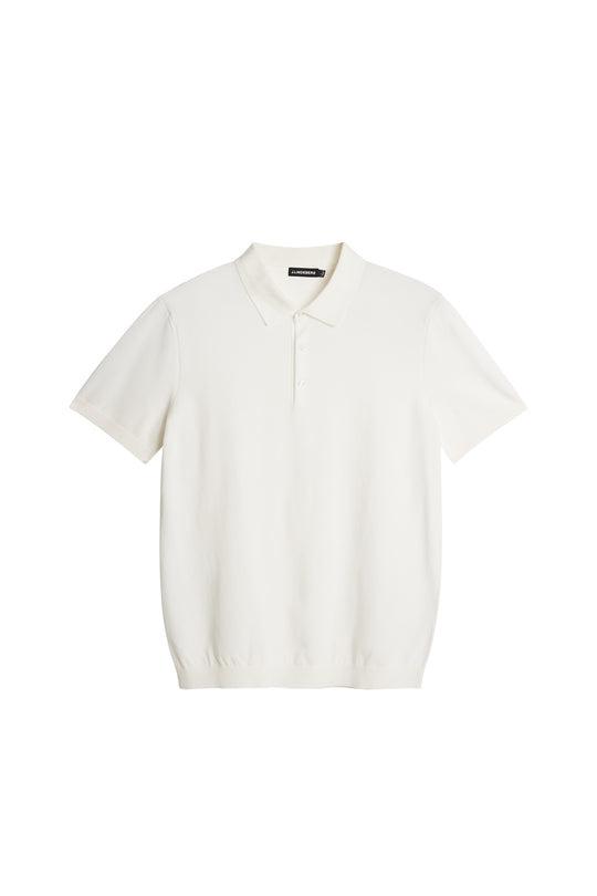 J.Lindeberg Ridge Knitted Polo White
