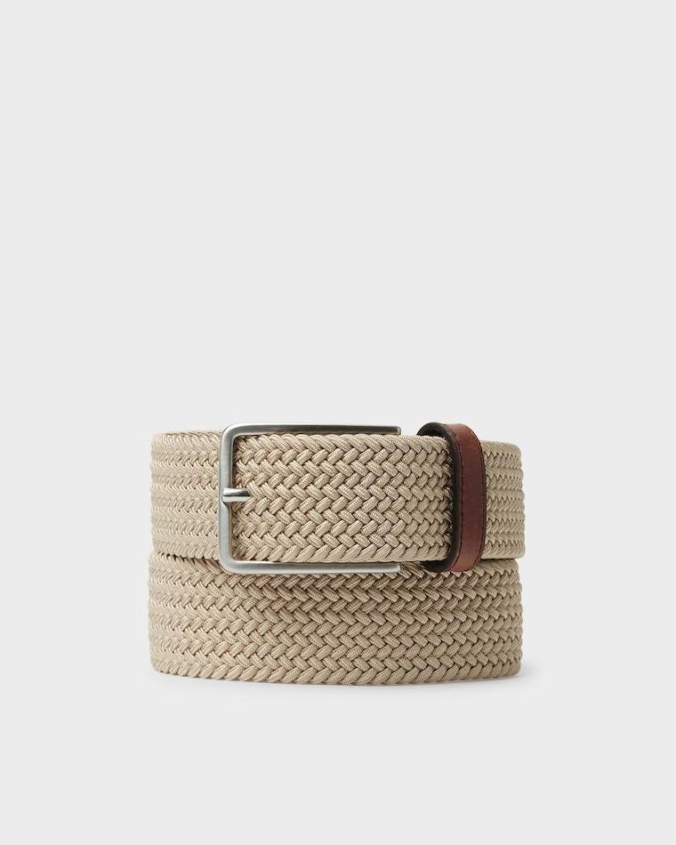 Saddler Marstrand Textile Belt Beige