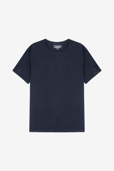 Crew Neck Slim Dark Navy
