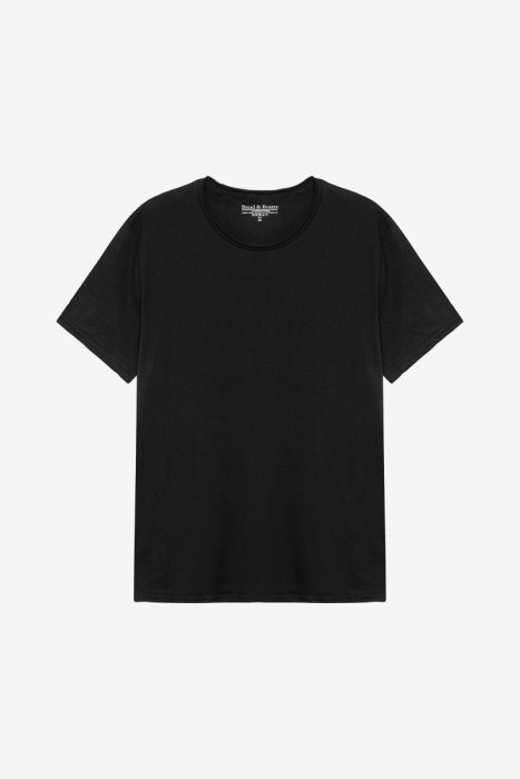 Crew Neck Relaxed Black