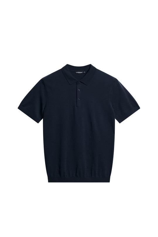 J.Lindeberg Ridge Knitted Polo Navy