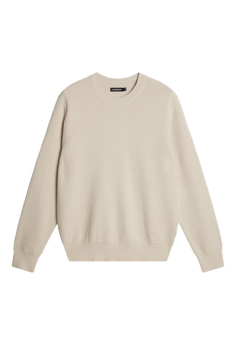 J.Lindeberg Oliver Structured Sweater Moonbeam