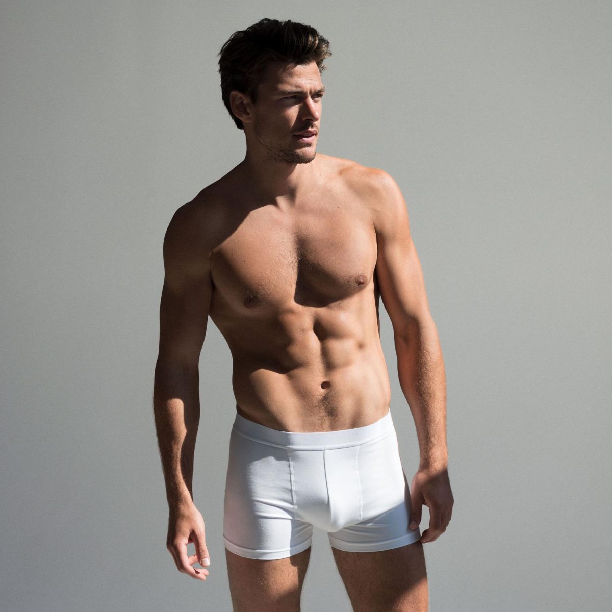 Bread & Boxers Boxer Brief White