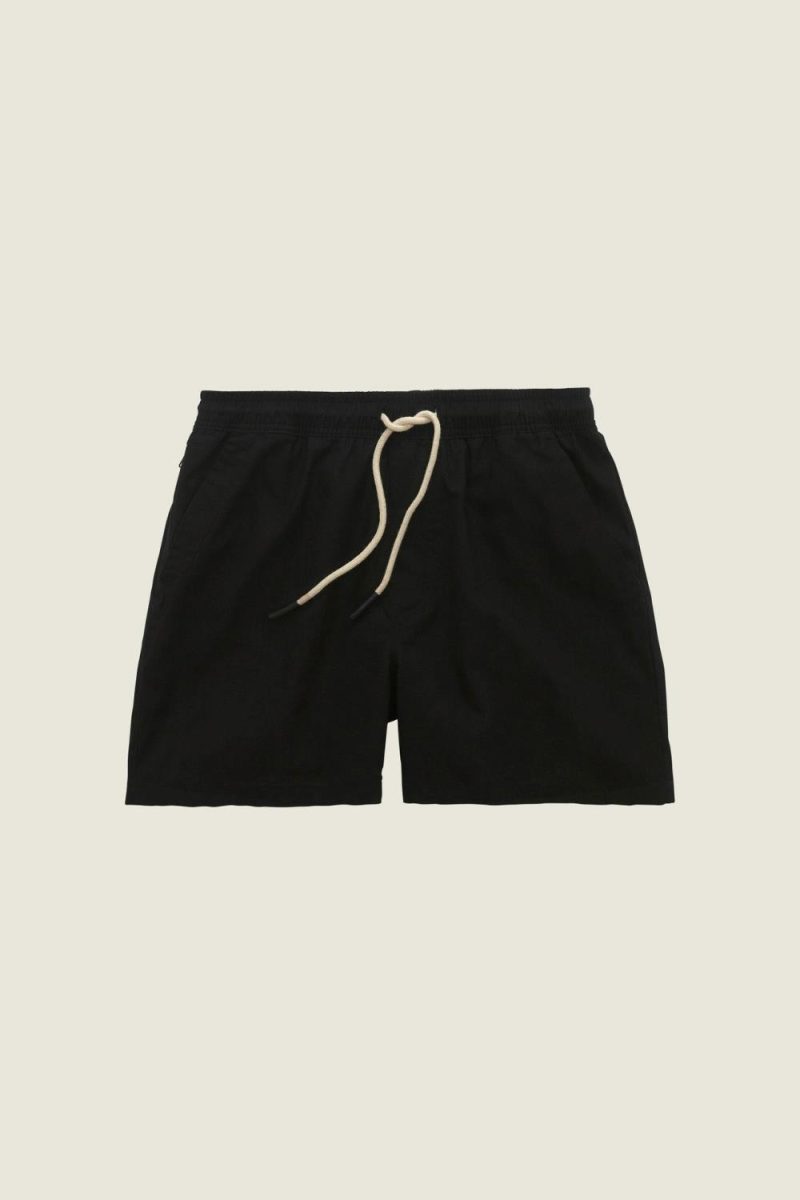 OAS Linen Shorts Black