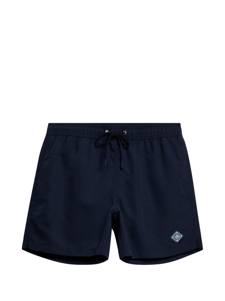 J.Lindeberg Banks Solid Swim Trunks Navy