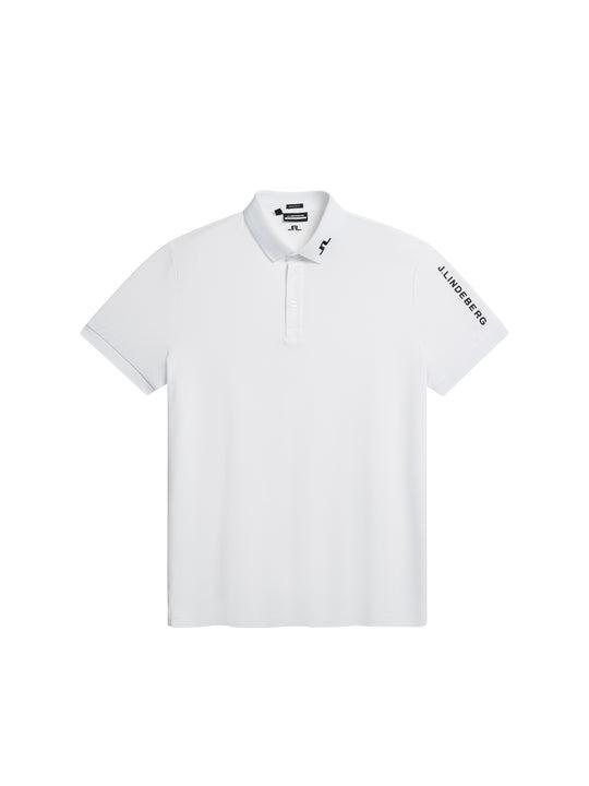 J.Lindeberg Golf Woman Tour Tech Reg Fit Polo White