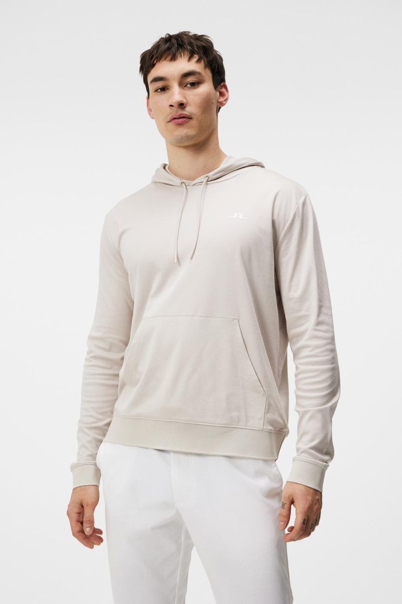 J.Lindeberg Sport Roland Hood Moonbeam
