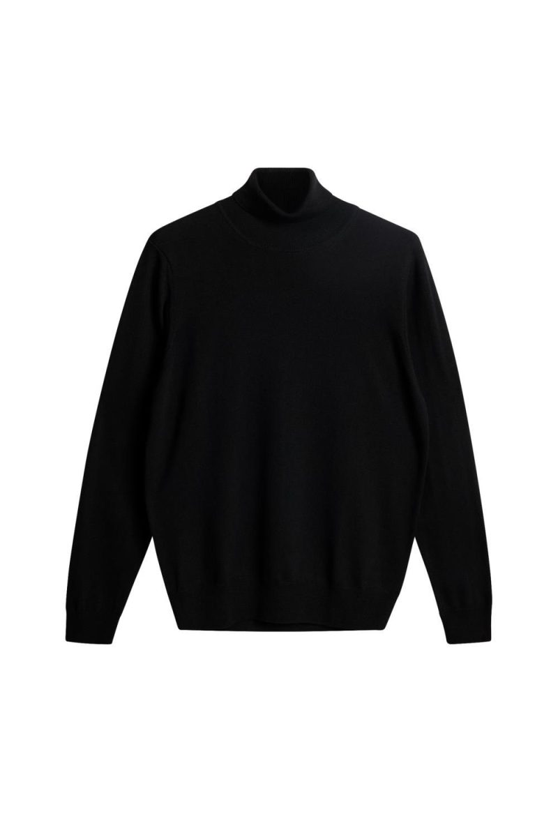 J.Lindeberg Kaden Merino Turtleneck Black