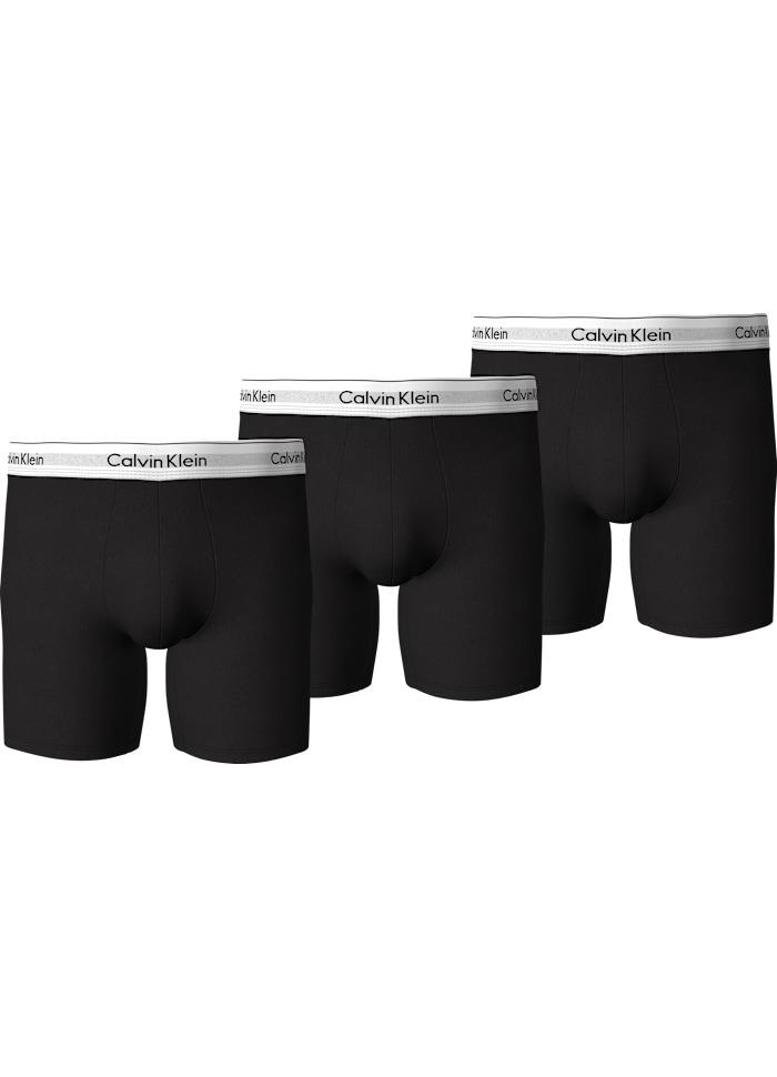 Calvin Klein Boxer Brief 3-Pack Icon Cotton Stretch Black