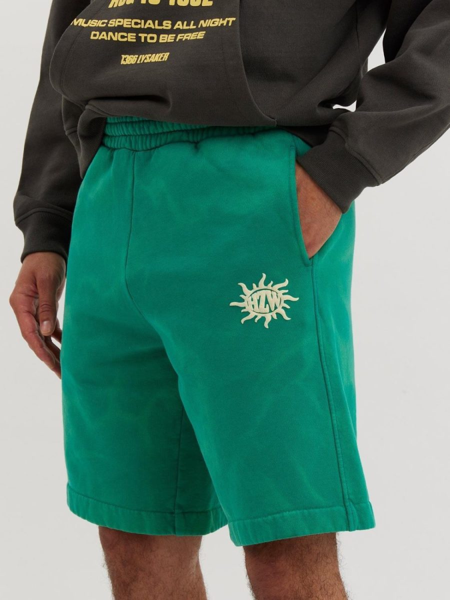 Holzweiler Oasis Logos Shorts Green