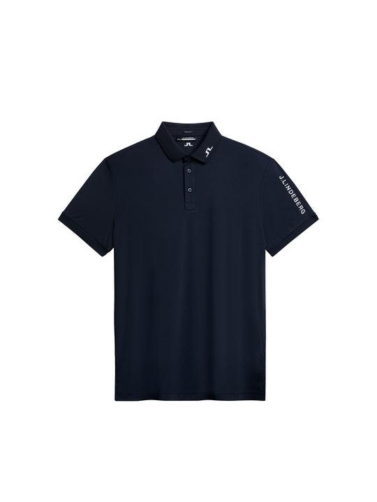 J.Lindeberg Golf Woman Tour Tech Reg Fit Polo Navy