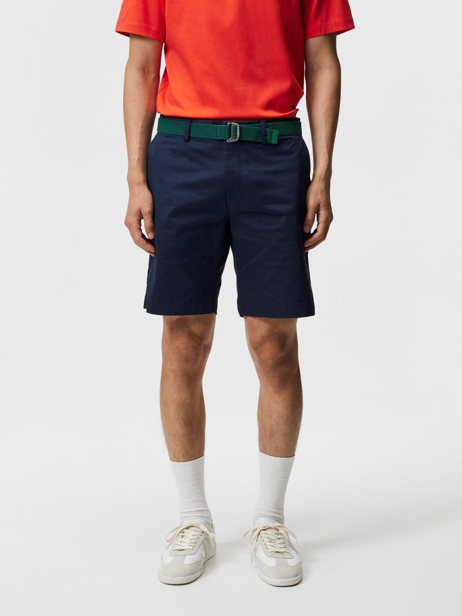 J.Lindeberg Nathan Super Satin Shorts Navy