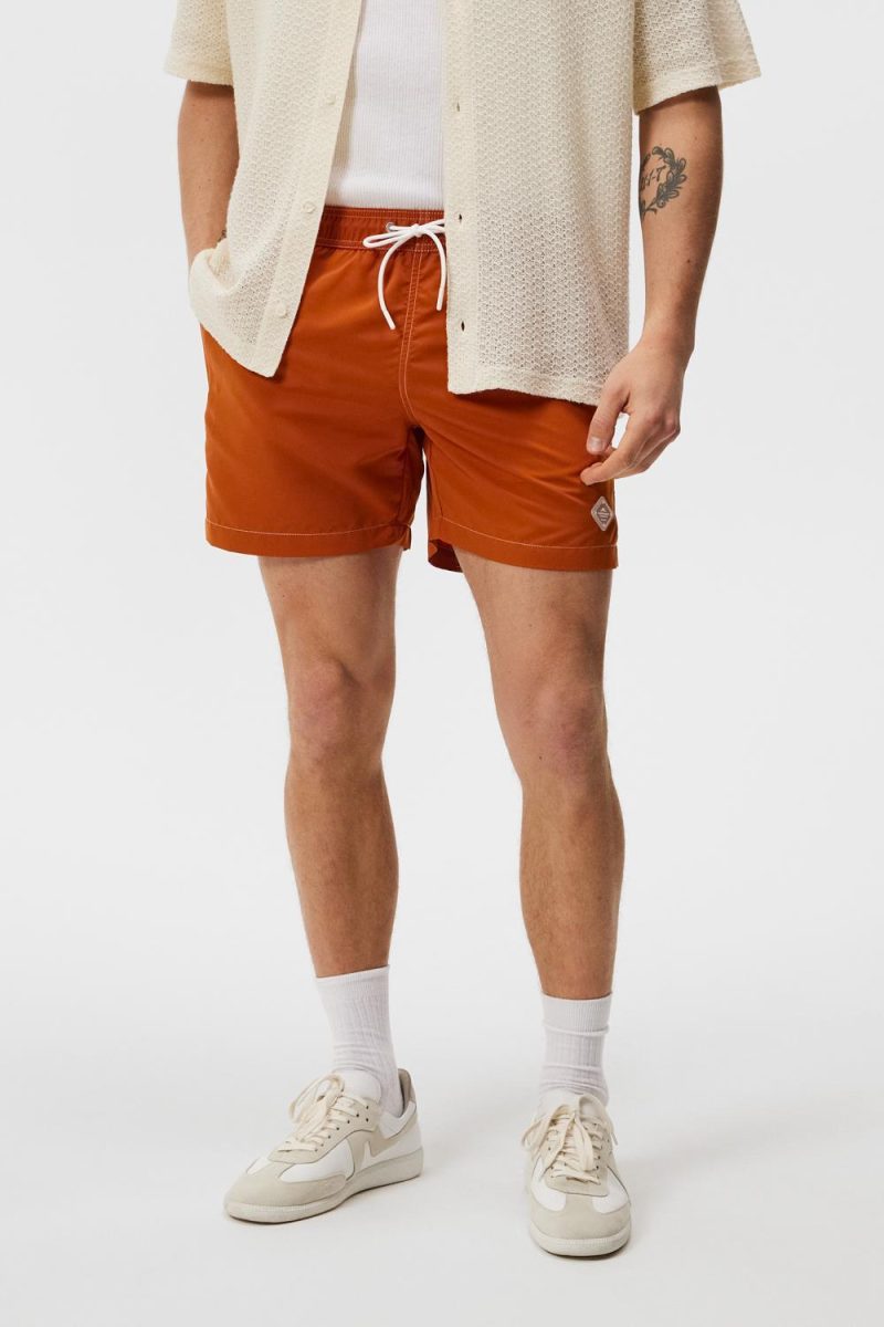 J.Lindeberg Banks Solid Swim Trunks Minimal