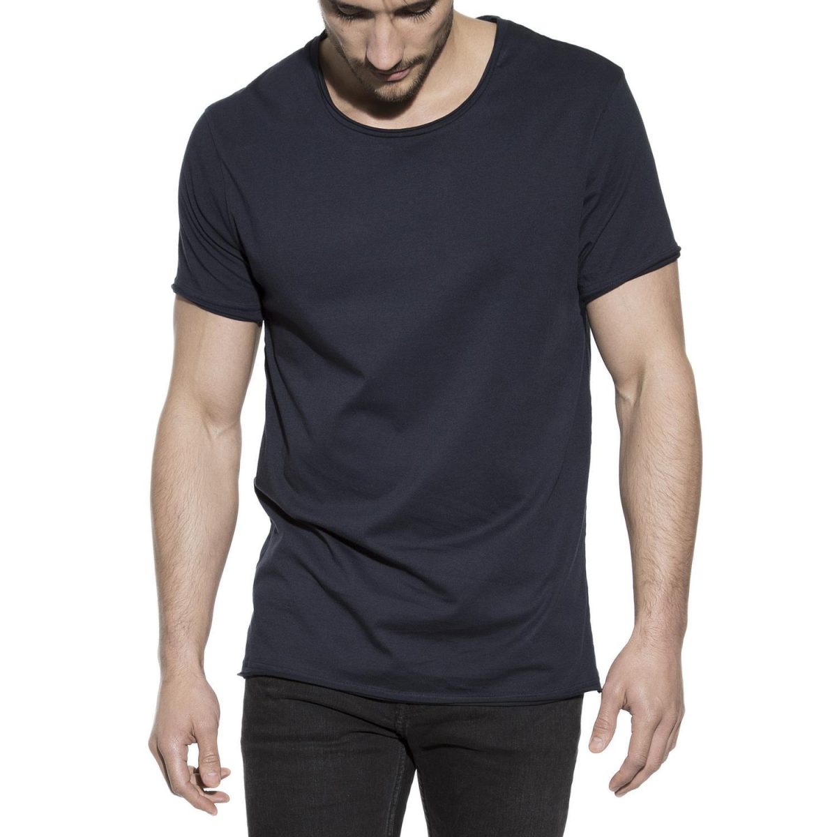 Bread & Boxers Crew Neck Relaxed Dark Navy