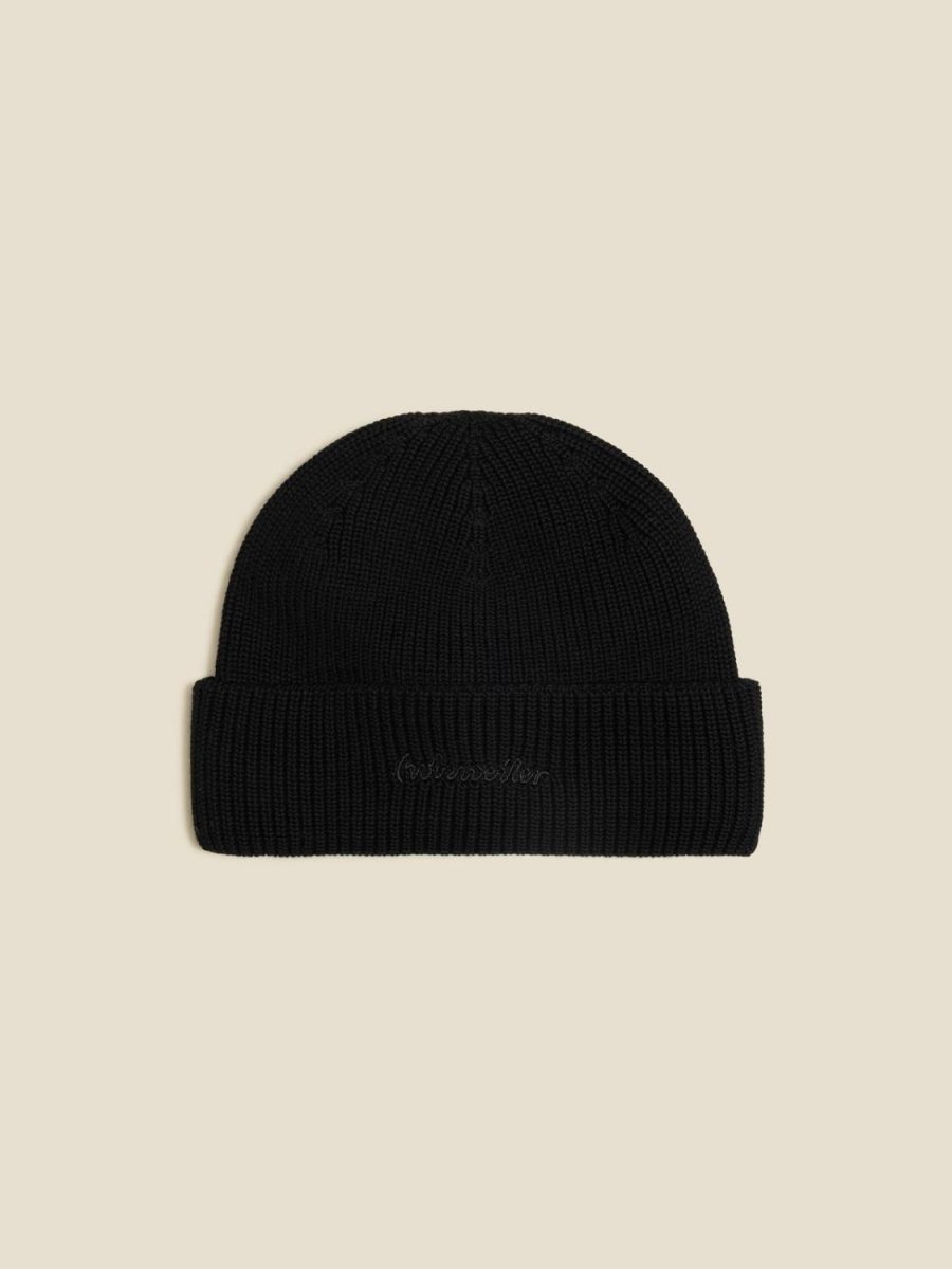 Holzweiler Margo Logo Beanie Black