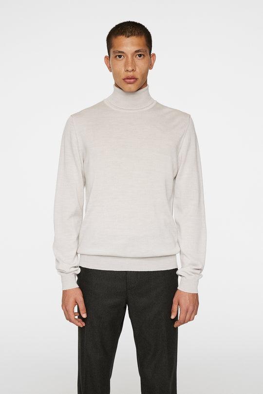 J.Lindeberg Kaden Merino Turtleneck Moonbeam Melange