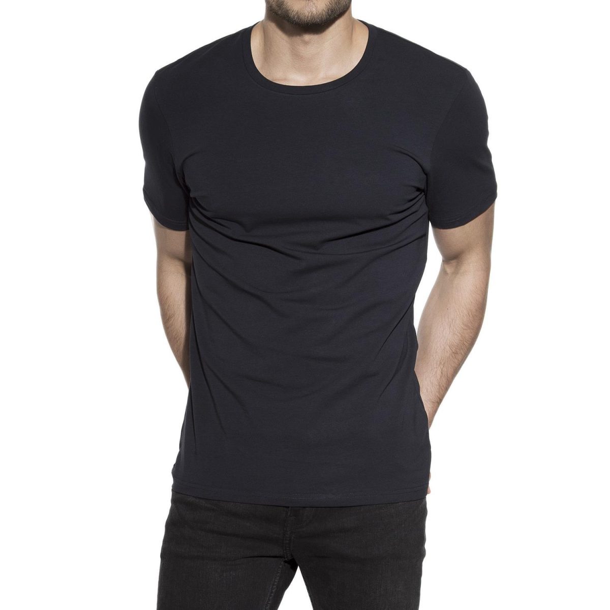 Bread & Boxers Slim Crew Neck Dark Navy