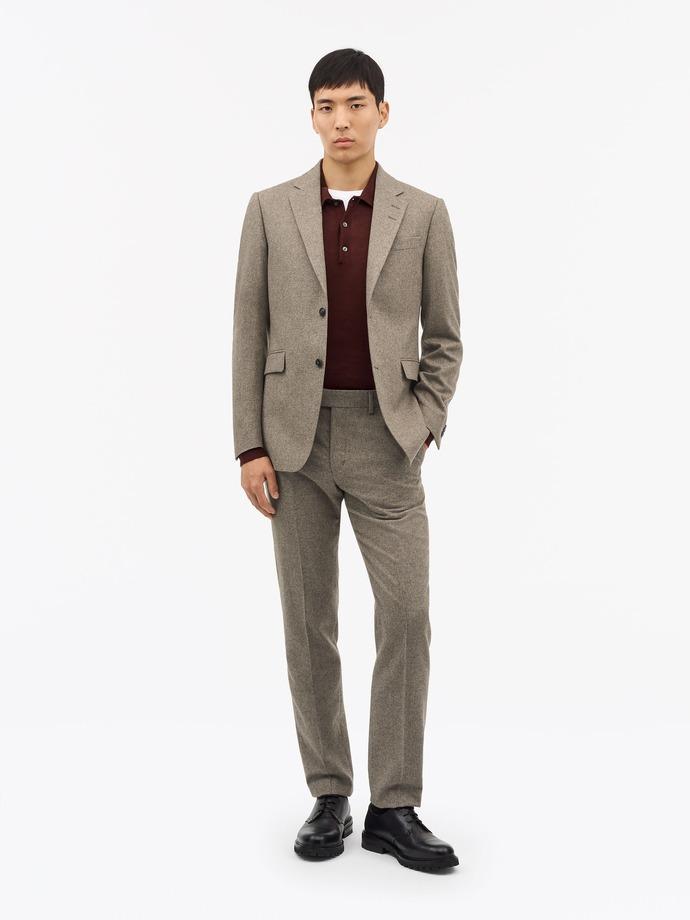 Tiger of Sweden Tenuta Flannel Trouser Burlywood
