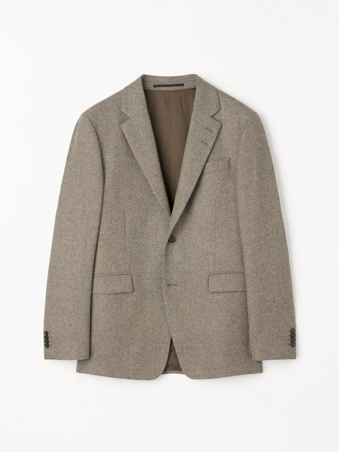 Tiger of Sweden Justin P Flannel Blazer Burlywood
