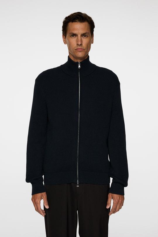 J.Lindeberg Alexis Full Zip Cardigan Navy