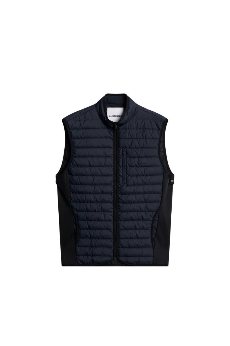 J.Lindeberg Pace Down Liner Vest Navy