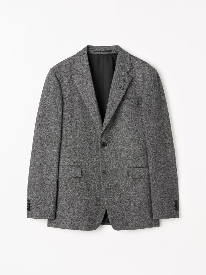 Tiger of Sweden Justin P Flannel Blazer Black