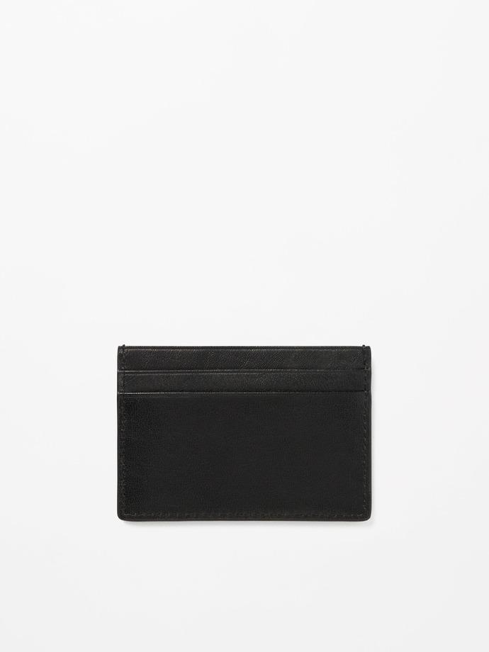 Tiger of Sweden Wake Leather Card Holder Black