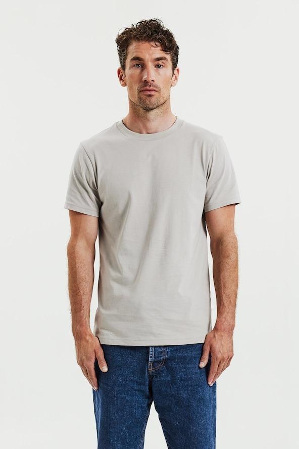 Bread & Boxers Regular Crew Neck Greige