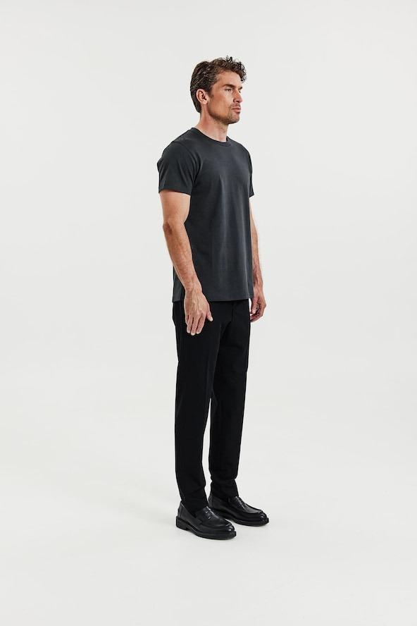 Bread & Boxers Regular Crew Neck Charcoal
