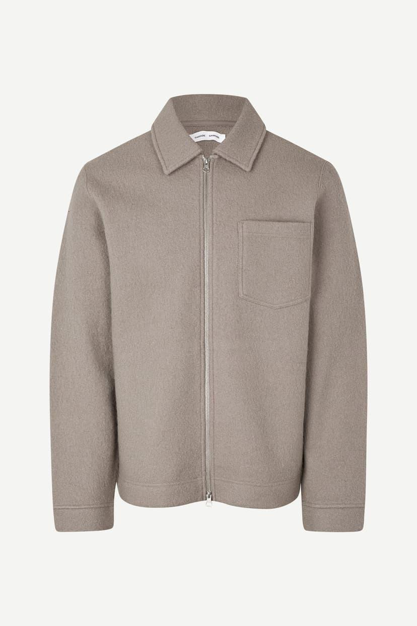 Samsøe Samsøe Hannes Full Zip 14612 Elephant Skin