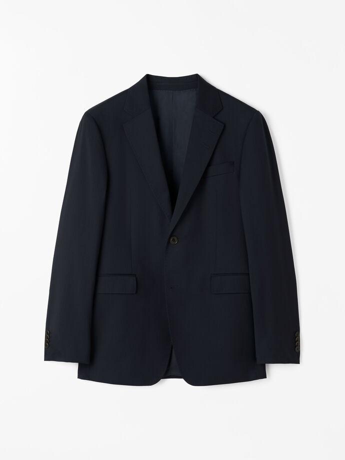 Justins Wool Stretch Blazer Dark Ink