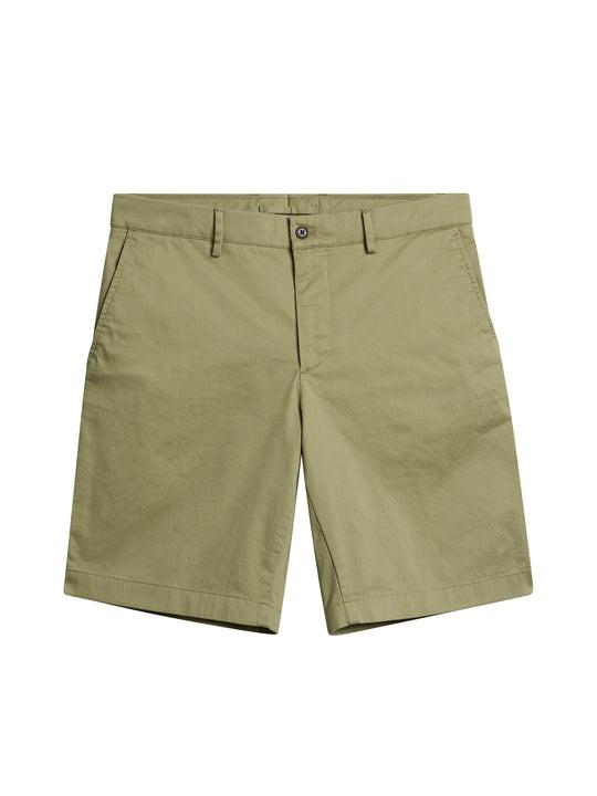 Nathan Cloud Satin Shorts Oil Green