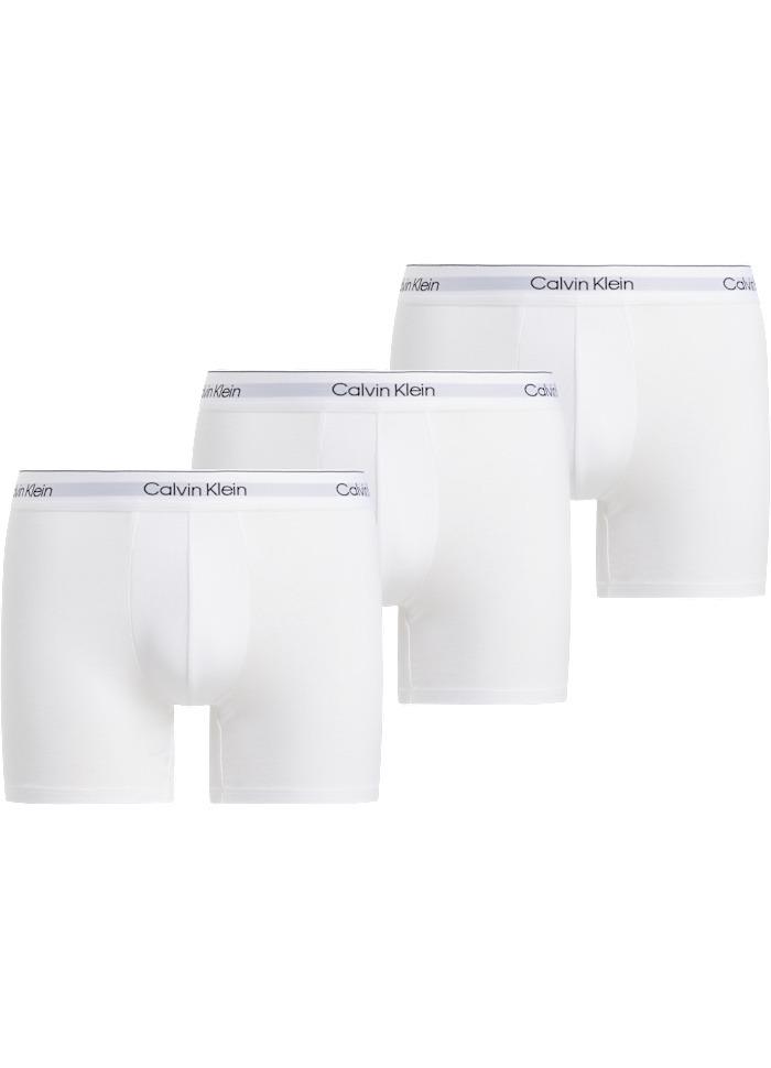Boxer Brief 3-Pack Icon Cotton Stretch White