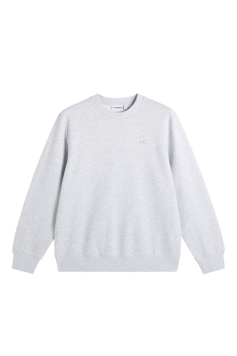 Alpha Crew Neck Light Grey Melange