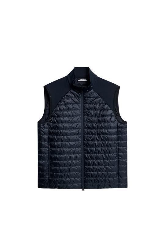 Hayden Quilt Hybrid Vest Navy