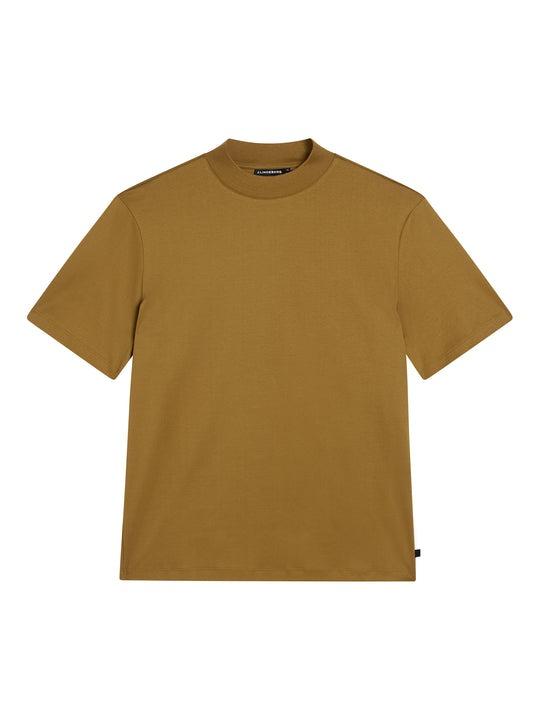 Ace Mock Neck T-Shirt Butternut