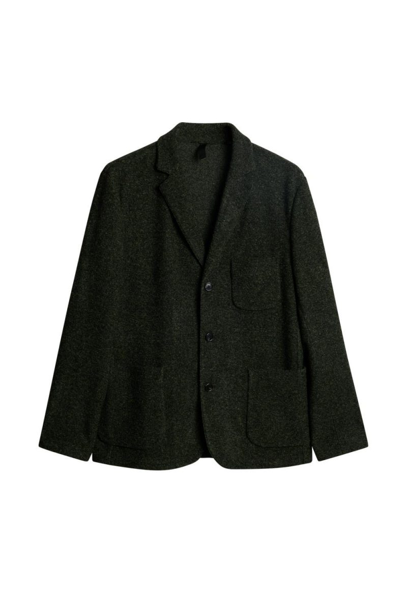 Carlton Cardigan Blazer Forest Green