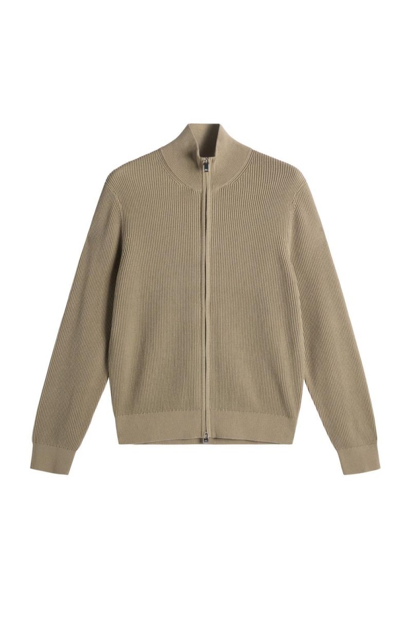 Alexis Full Zip Cardigan Brindle