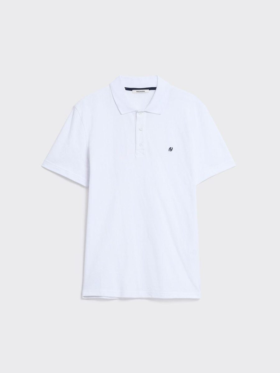 Slim Pique White