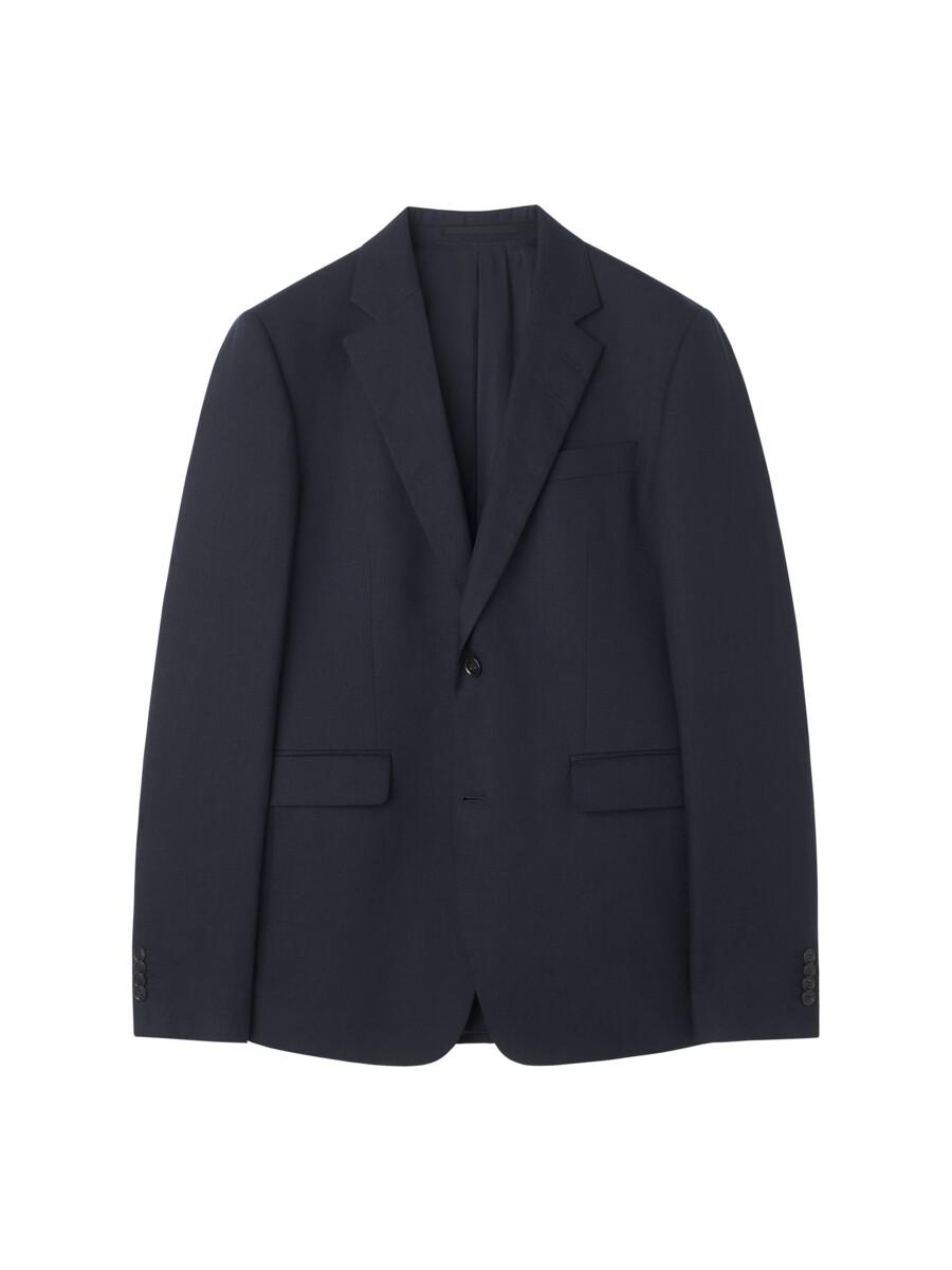 Justin Linen Blazer Midnight Blue