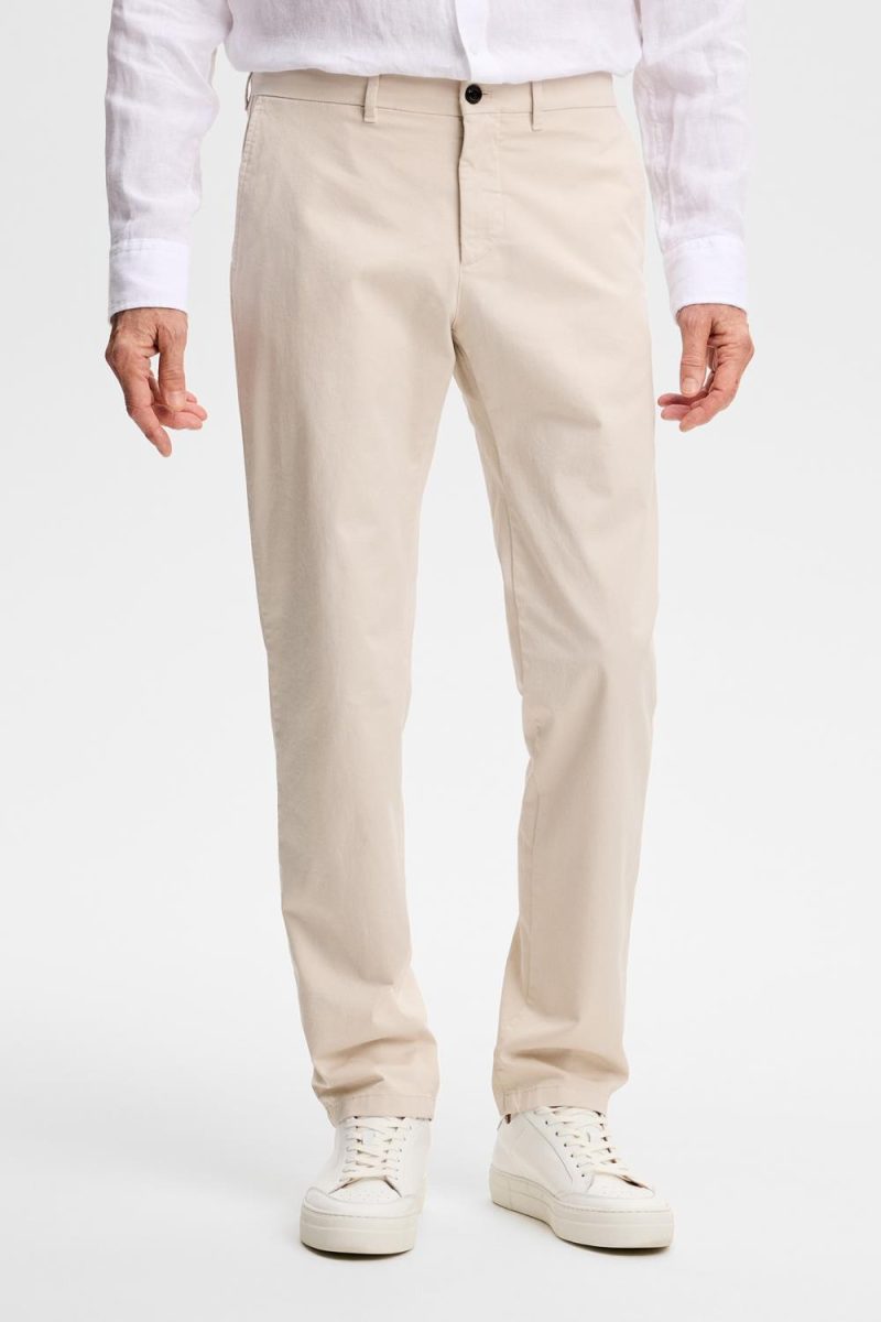 Chaze Cotton Stretch Pants Moonbeam