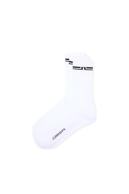 Johnson Tube Sock 3-Pack White