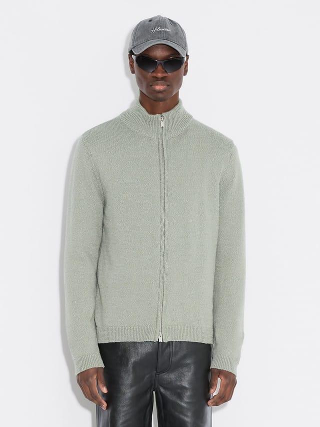 Atlantic Zip Cardigan Teal