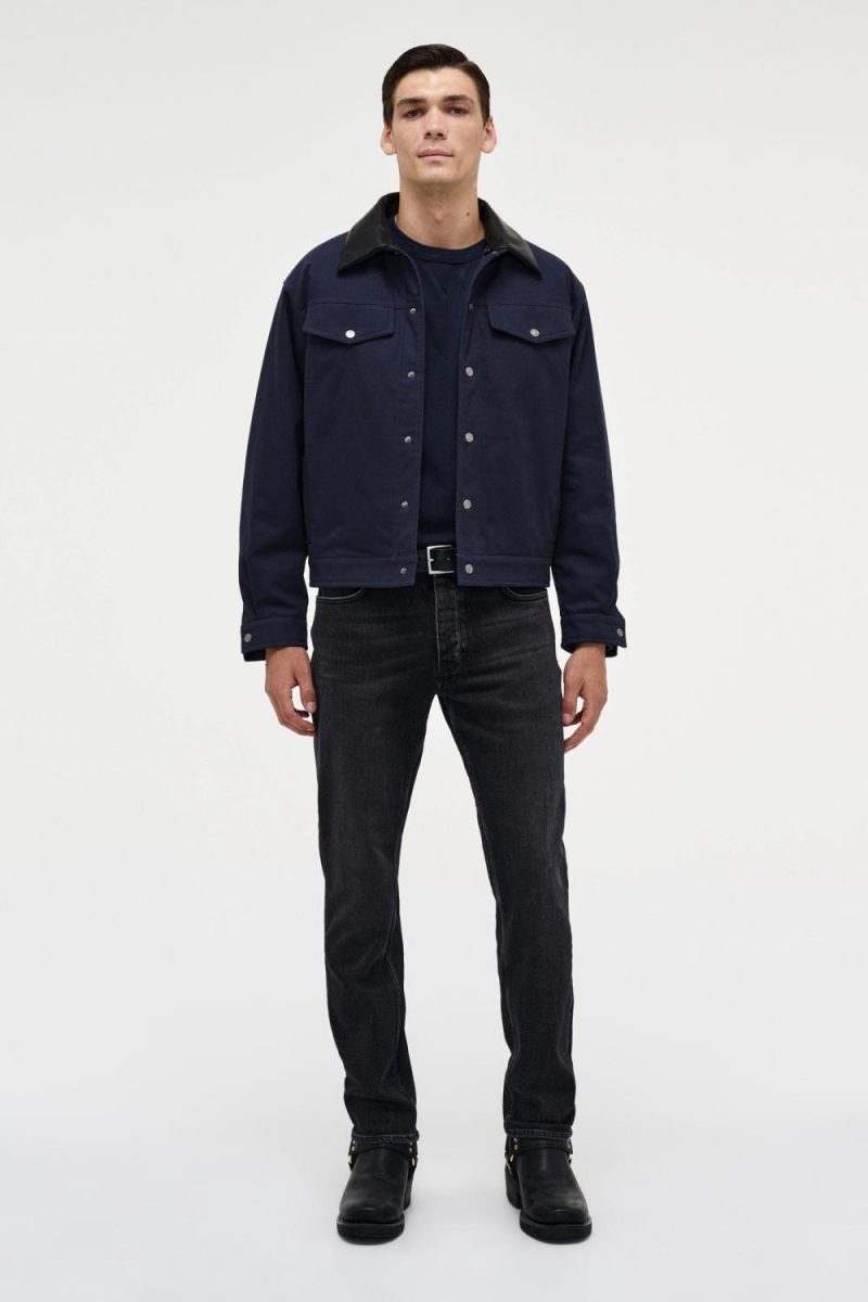 Ray Straight Bravo Washed Black