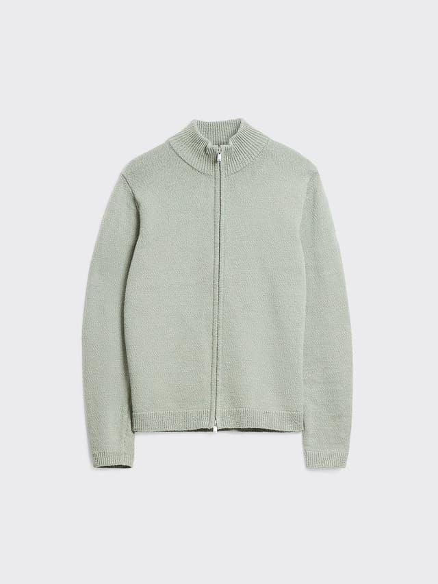 Atlantic Zip Cardigan Teal